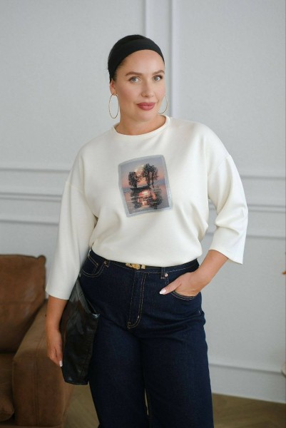 Женский Свитшот Trikotto (Большие размеры)