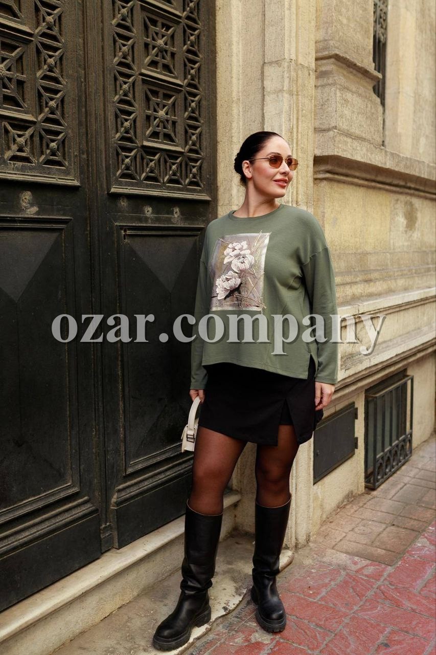 Женский Свитшот Trikotto (Большие размеры)