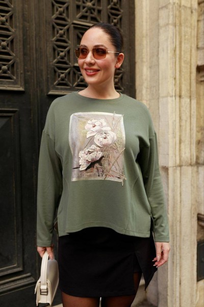 Женский Свитшот Trikotto (Большие размеры)