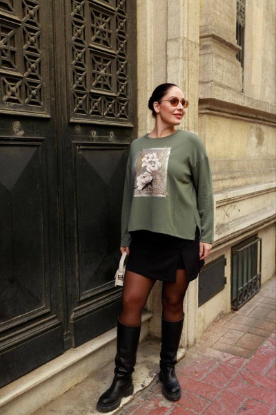 Женский Свитшот Trikotto (Большие размеры)