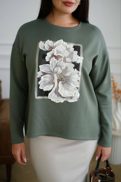 Женский Свитшот Trikotto (Большие размеры)