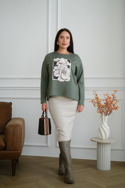 Женский Свитшот Trikotto (Большие размеры)