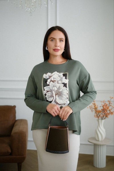 Женский Свитшот Trikotto (Большие размеры)