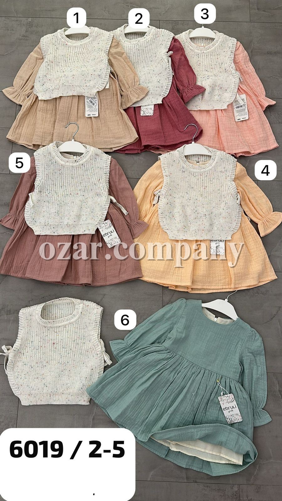 Платье Для Девочки Ebruli (2-3-4-5лет)