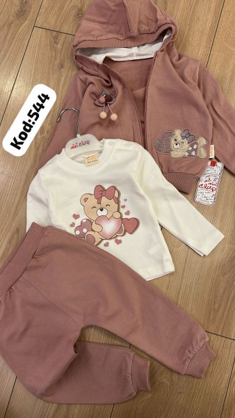 Костюм Тройка Для Девочки Mini Clup (9-12-18-24мес.)