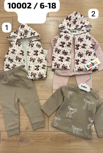 Костюм Тройка Для Девочки Tabu Kids (6-9-12-18мес.)