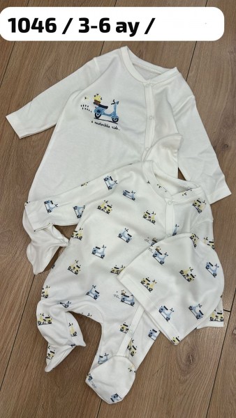 Пара Человечков Для Мальчика Balloon Baby (3-6/3-6мес. по 2 шт.) 