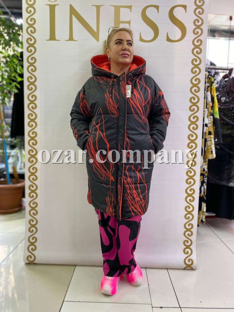 Женская Куртка Iness (Супер батал)