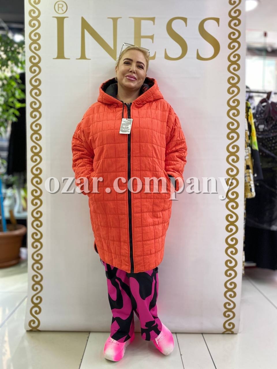 Женская Куртка Iness (Супер батал)