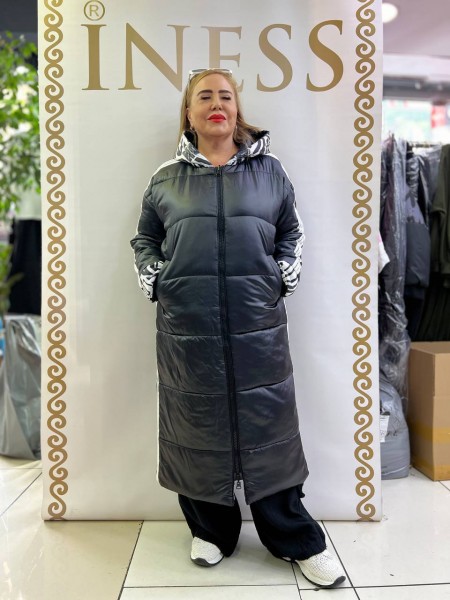 Женская Двухсторонняя Куртка Iness (Супер батал)