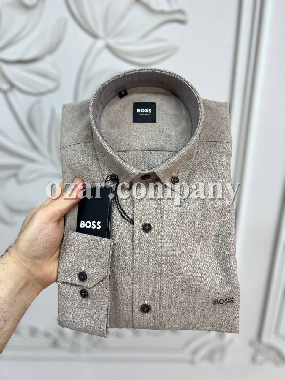 Мужская Рубашка Boss