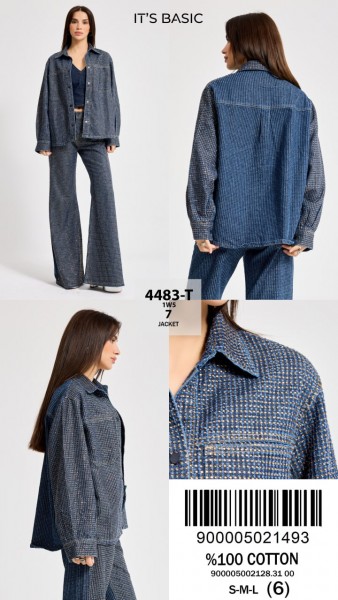 Женский Джинсовый Жакет ITS Basic 