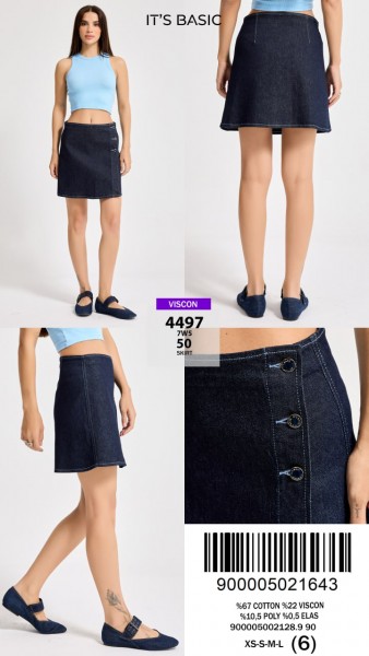 Женская Джинсовая Юбка ITS Basic 
