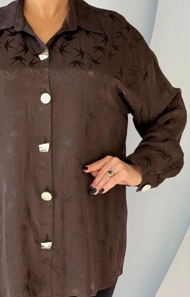 Женская Рубашка Aras (Большие размеры)