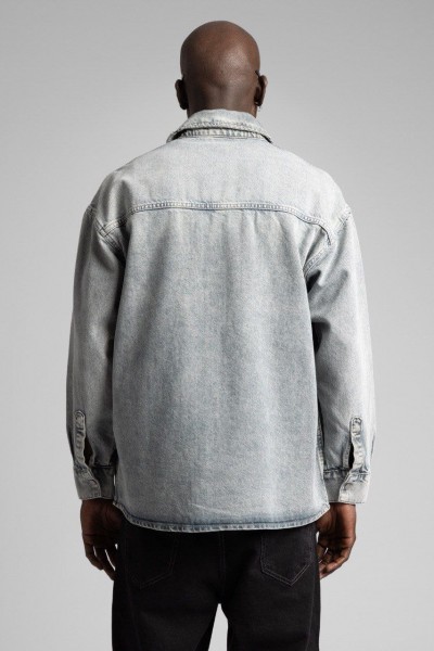 Мужская Джинсовая Рубашка Catch