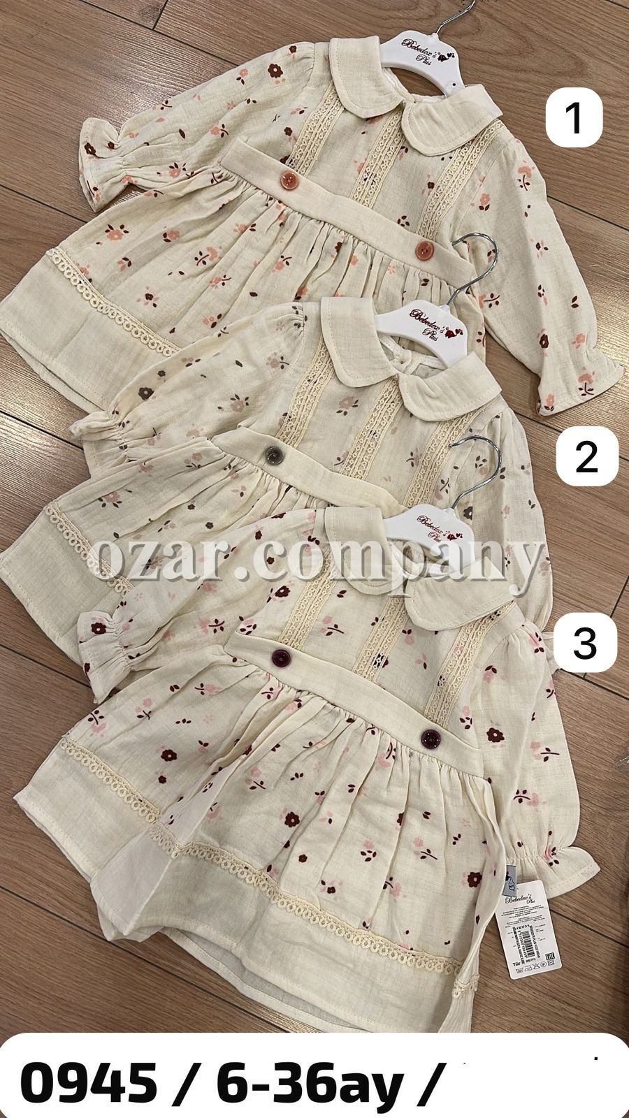 Муслиновое Платье Для Девочки Bebedexs (6-12-24-36мес.)