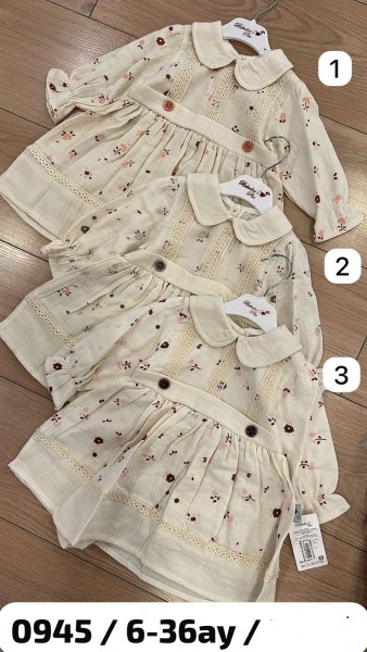 Муслиновое Платье Для Девочки Bebedexs (6-12-24-36мес.)