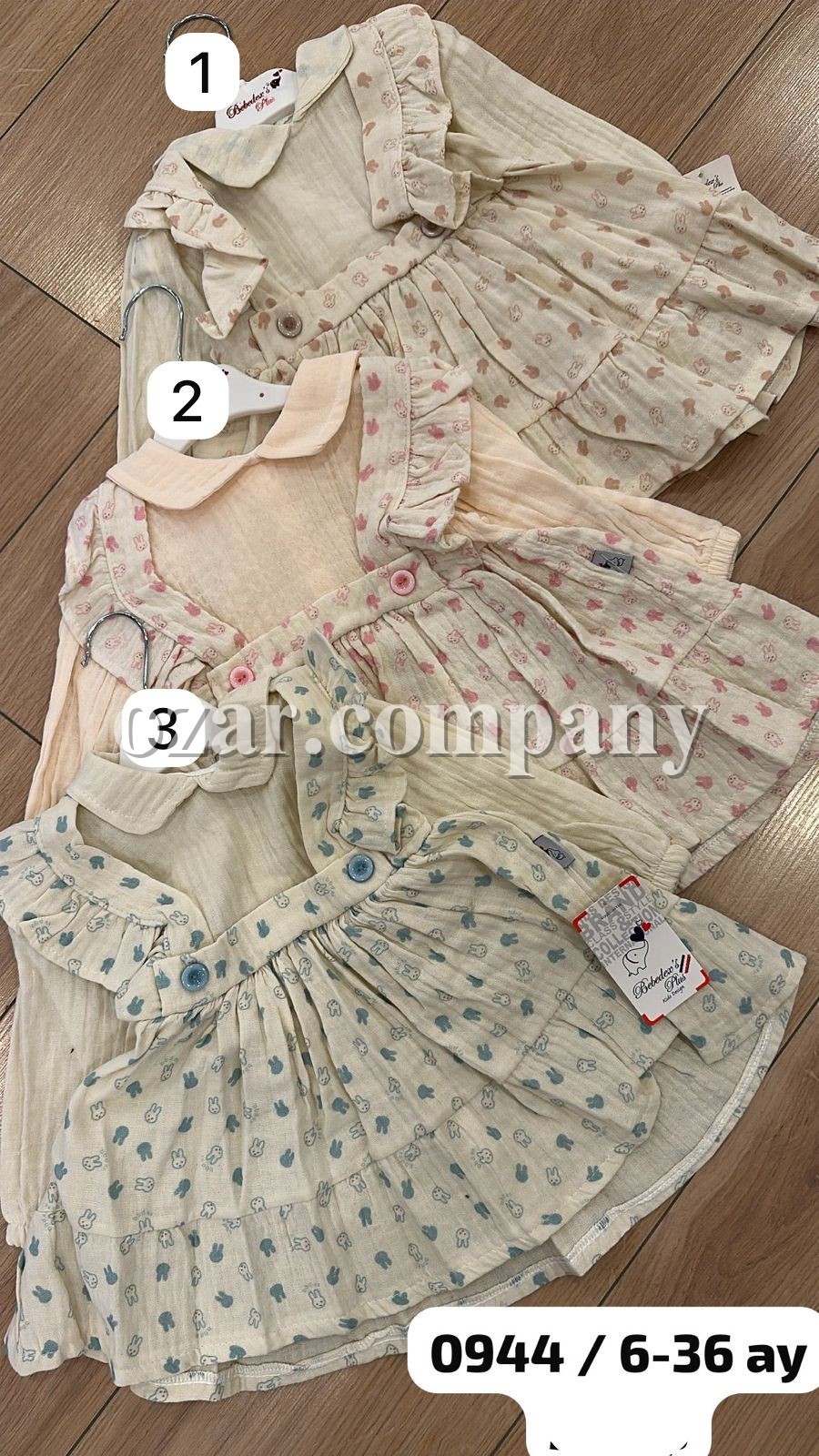 Муслиновое Платье Для Девочки Bebedexs (6-12-24-36мес.)