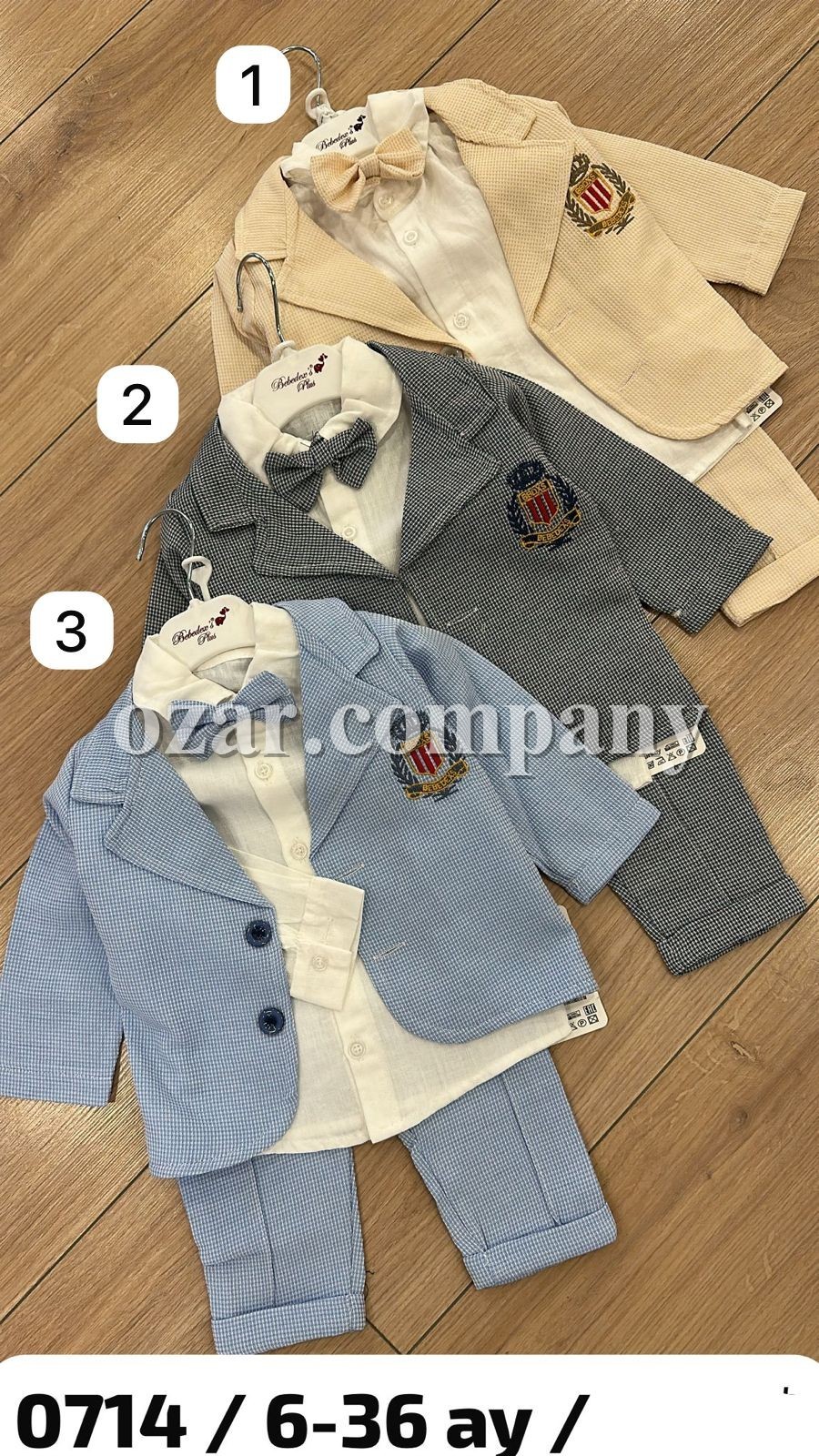 Костюм Тройка Для Мальчика Bebedexs (6-12-24-36мес.)