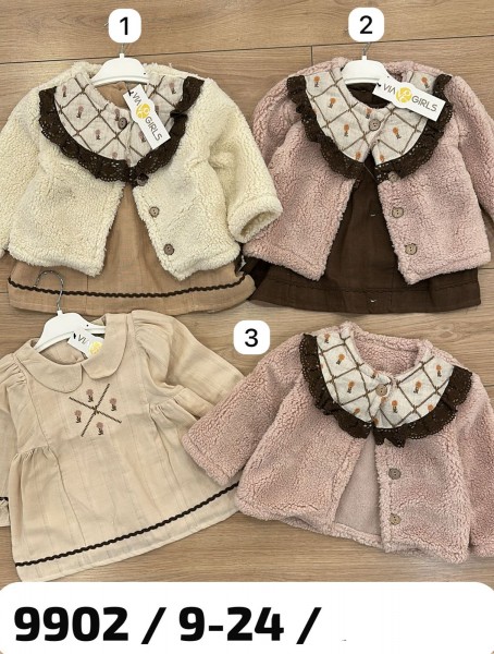 Платье Для Девочки Via Girls (9-12-18-24мес.)