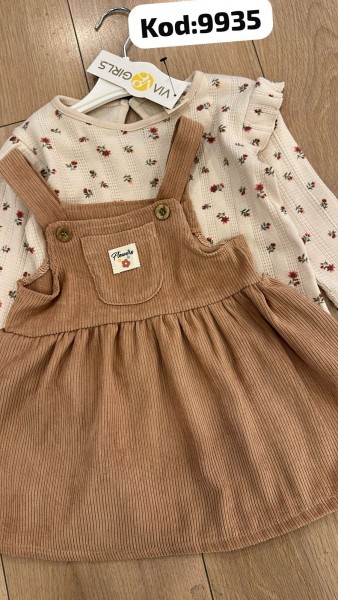 Сарафан Для Девочки Via Girls (9-12-18-24мес.)