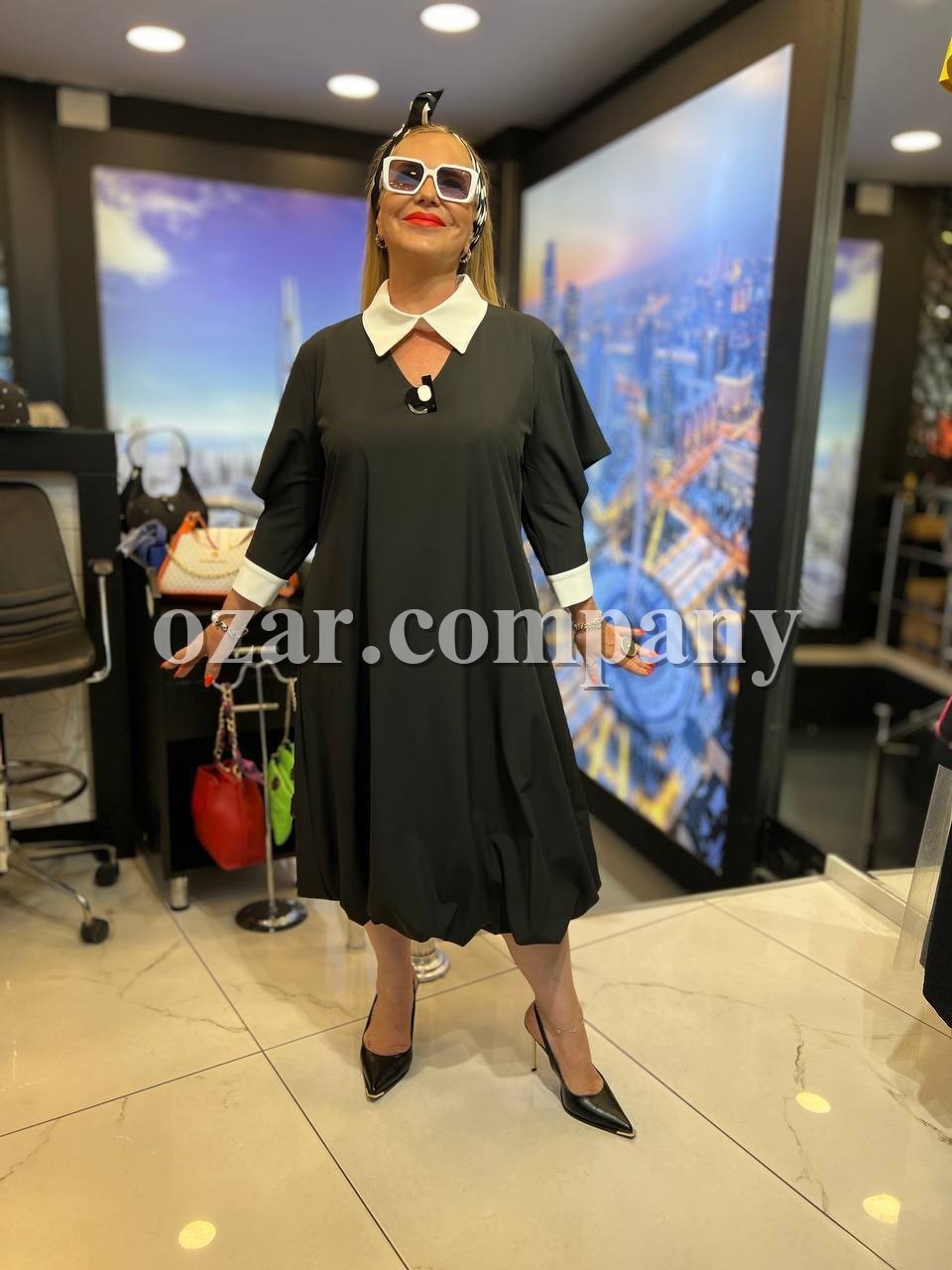 Женское Платье Iness (Большие размеры)