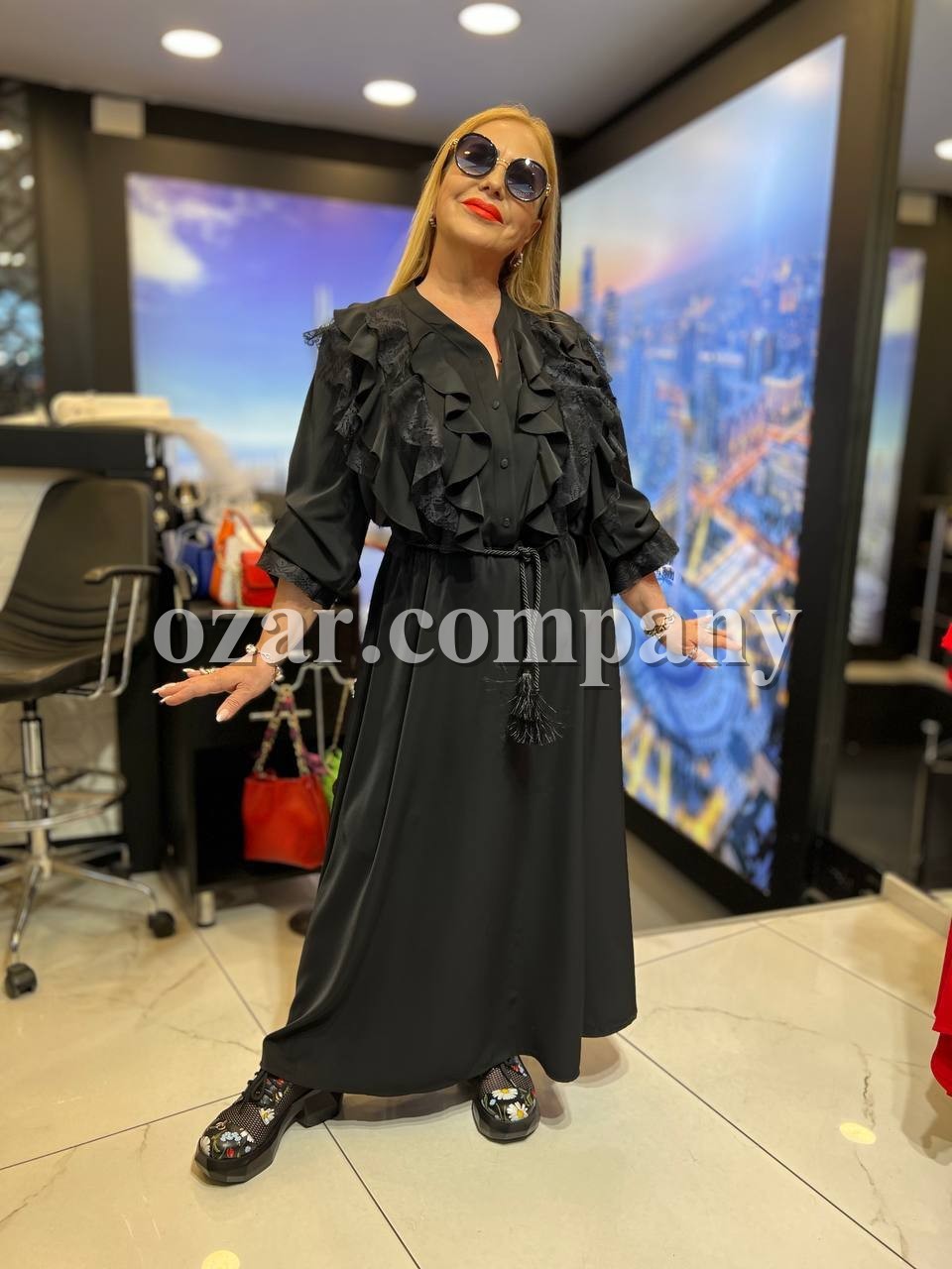 Женское Платье Iness (Большие размеры)