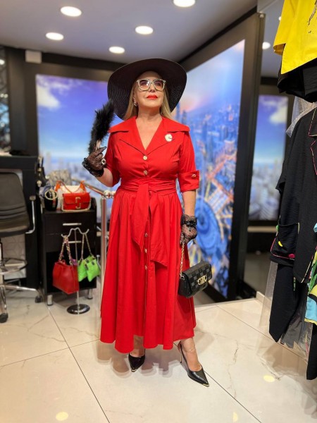 Женское Платье Iness (Большие размеры)