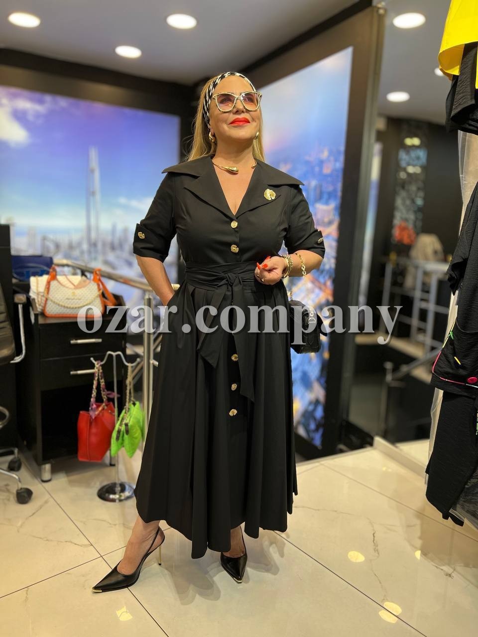 Женское Платье Iness (Большие размеры)