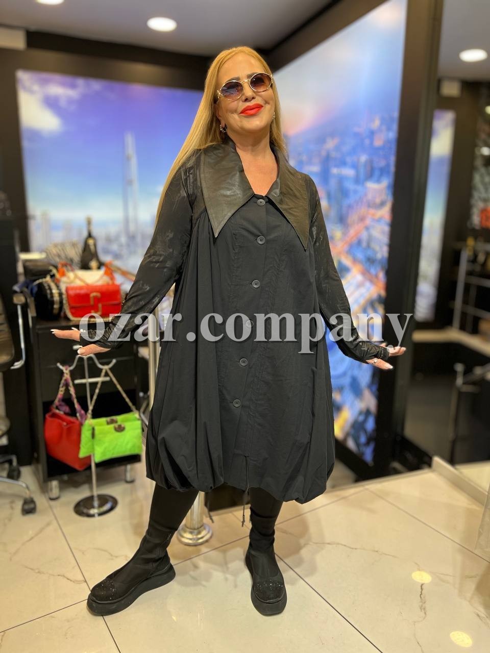 Женское Платье Iness (Большие размеры)