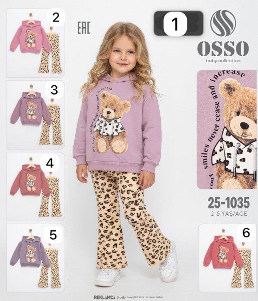 Костюм Для Девочки OSSO (2-3-4-5лет)