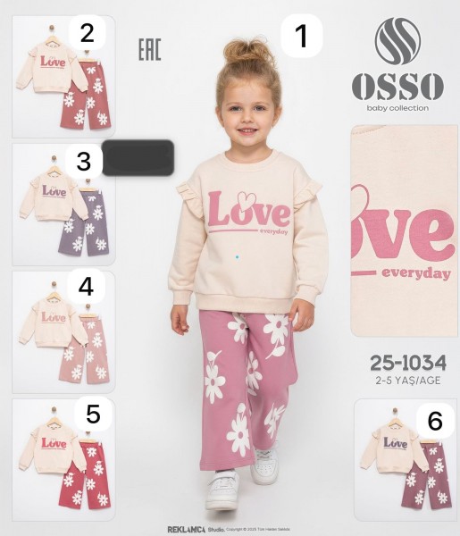 Костюм Для Девочки OSSO (2-3-4-5лет)