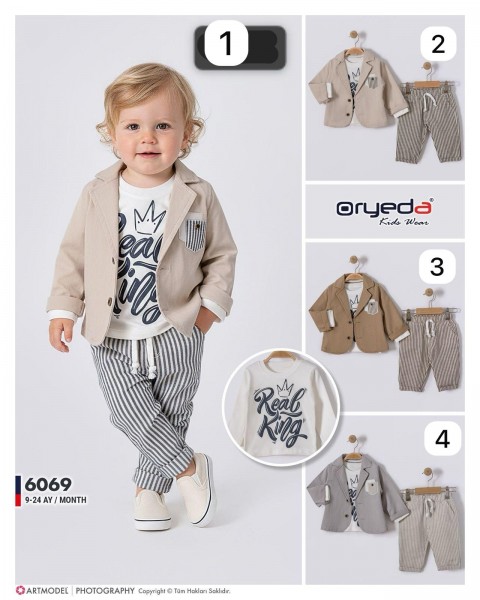 Костюм Тройка Для Мальчика Oryeda (9-12-18-24мес.)