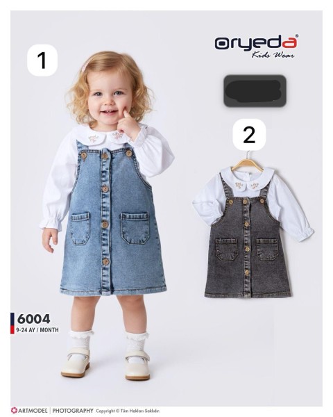 Джинсовый Сарафан Для Девочки Oryeda (9-12-18-24мес.)