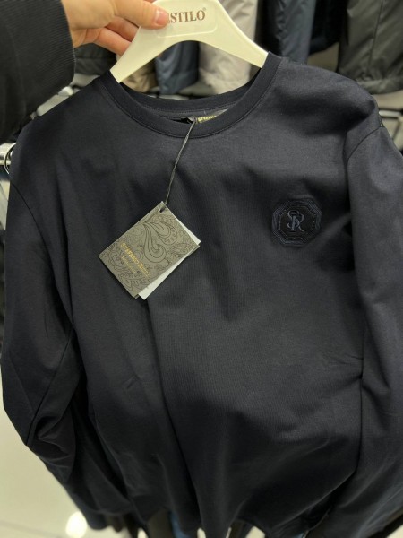 Мужская Футболка На Длинный Рукав Stefano Ricci