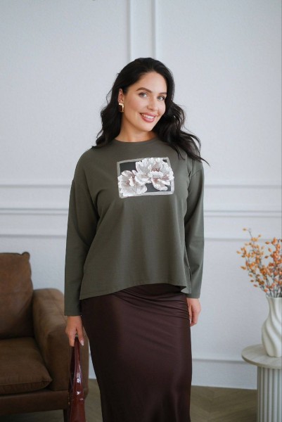 Женский Лонгслив Trikotto-Destello (Большие размеры)