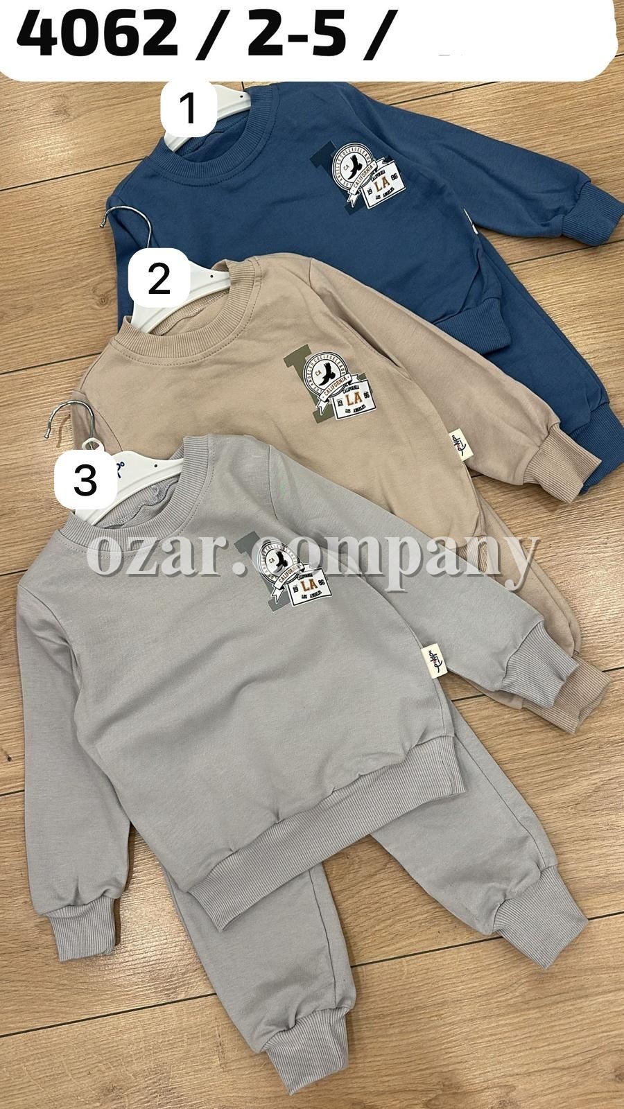 Костюм Двунитка Для Мальчика Pokipo (2-3-4-5лет)