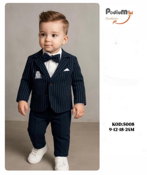 Костюм Тройка Для Мальчика PodiuMini (9-12-18-24мес.)