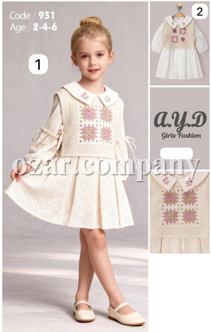 Платье Для Девочки AYD (2-4-6лет)