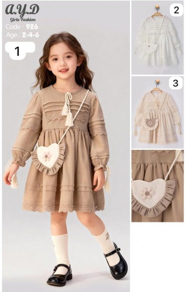 Платье Для Девочки AYD (2-4-6лет)