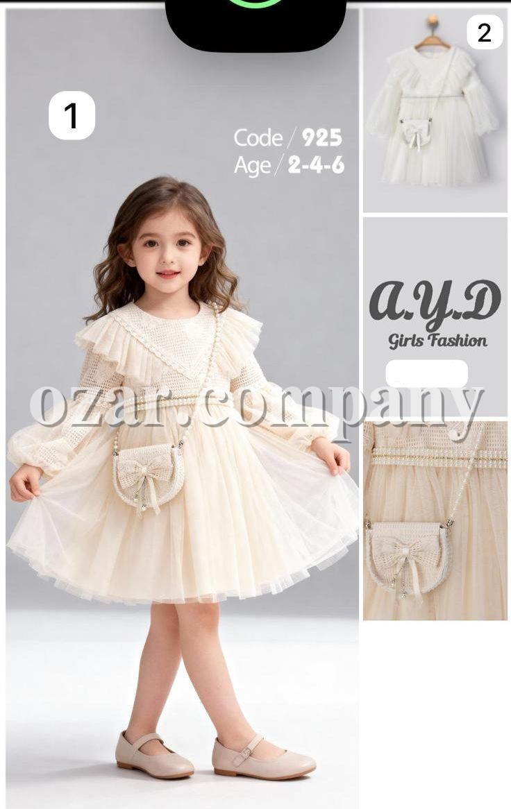 Платье Для Девочки AYD (2-4-6лет)