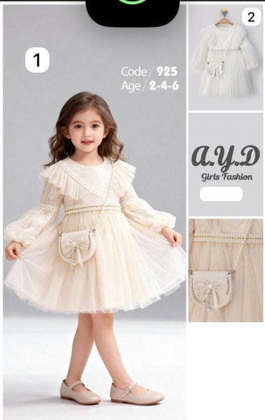 Платье Для Девочки AYD (2-4-6лет)