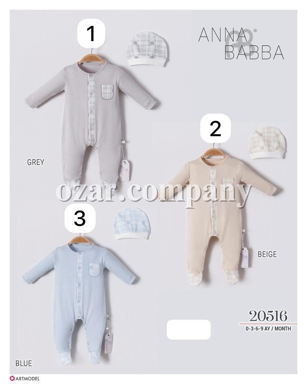 Человечек Для Мальчика Anna Babba (0-3-6-9мес.)