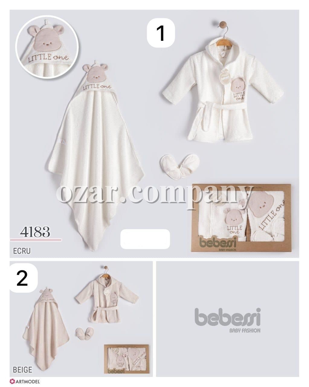 Коробочный Набор Для Новорождённых Bebessi (0-3м)