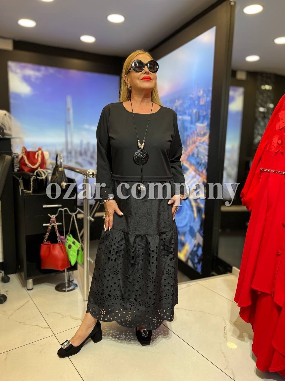 Женское Платье Iness (Большие размеры)