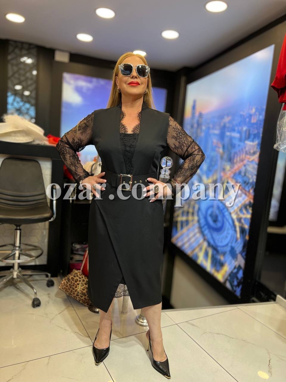 Женское Платье Iness (Большие размеры)