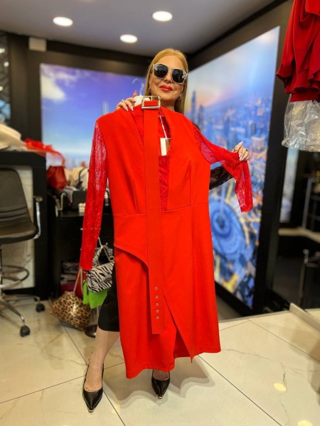 Женское Платье Iness (Большие размеры)