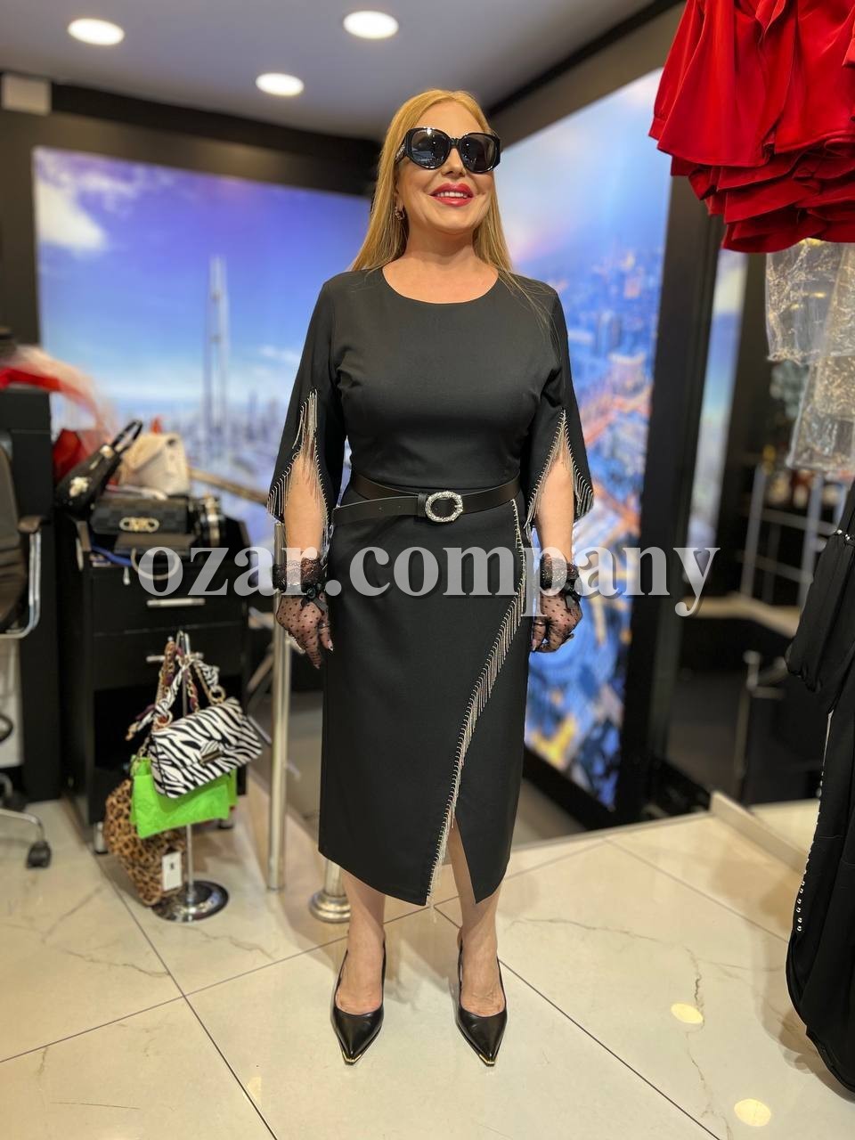 Женское Платье Iness (Большие размеры)