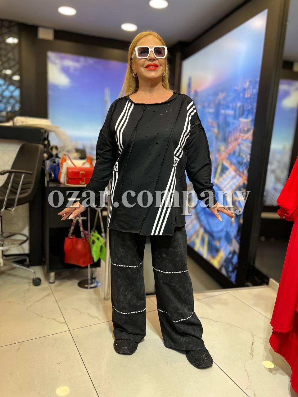 Женские Штаны Iness (Большие размеры)