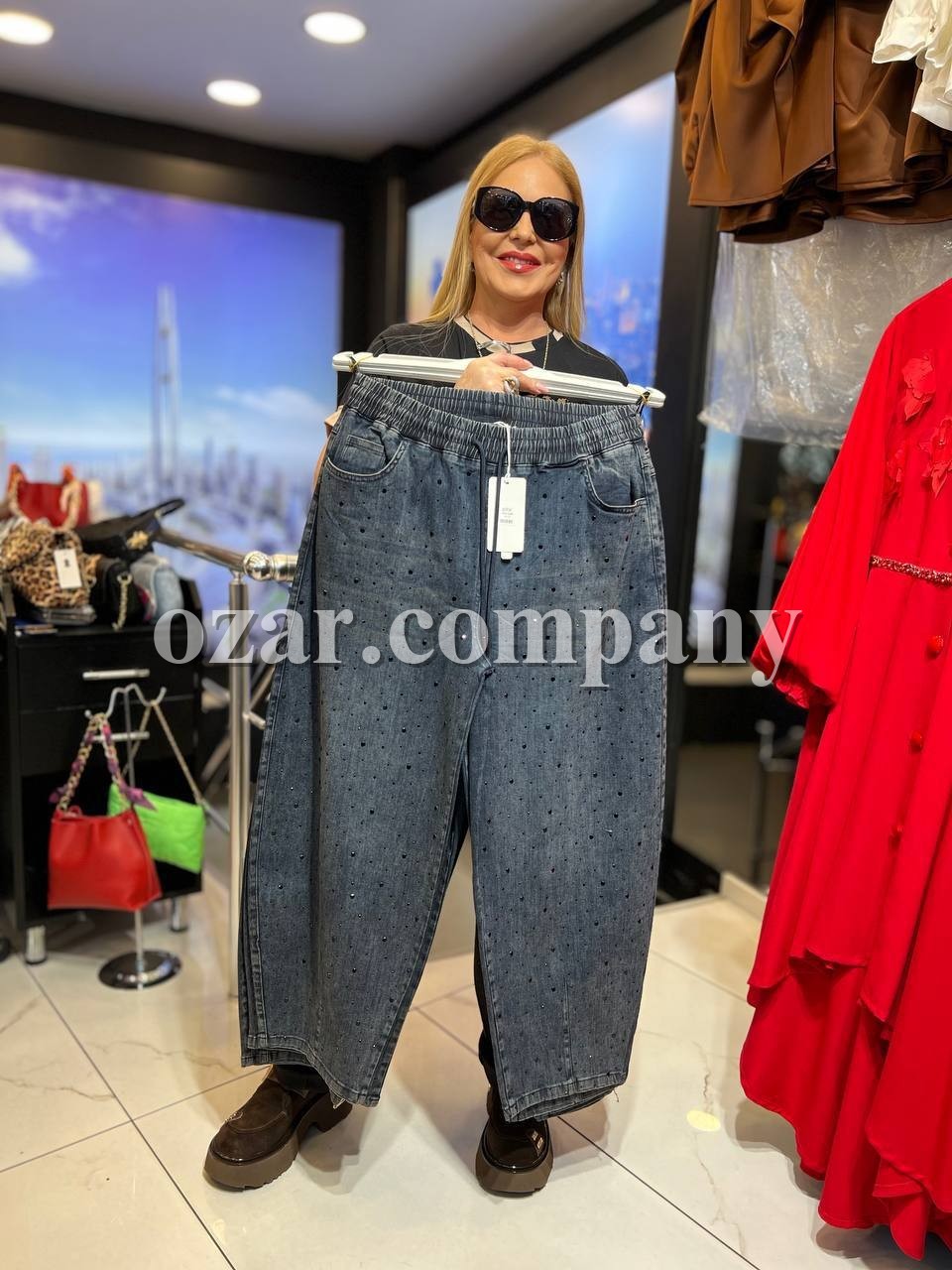 Женские Джинсы Iness (Большие размеры)